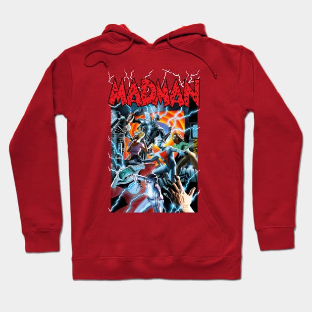 MADMAN painted by Alex Ross! Hoodie by MICHAEL ALLRED